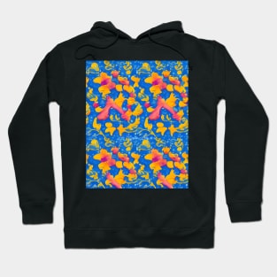 Flower Motif Hoodie